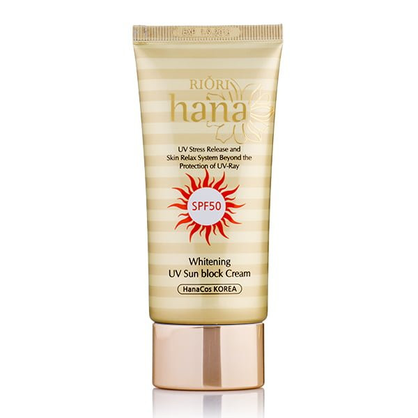 Kem Chống Nắng Dưỡng Trắng Da RIORI WHITENING UV SUN BLOCK CREAM 50G