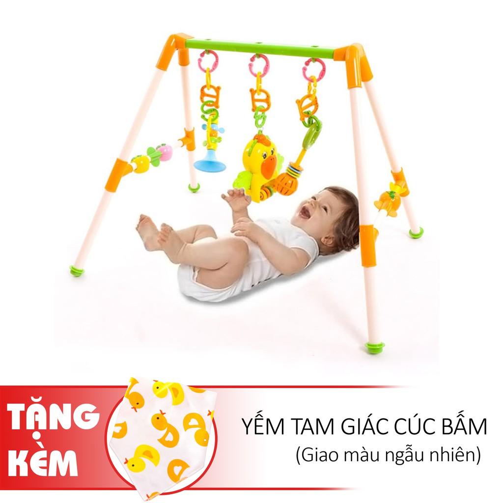 Kệ chữ A con vẹt Tặng khăn yếm tam giác