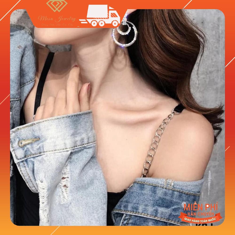 BÔNG TAI BẠC TA HÀNG HÓT SIÊU SANG CHẢNH