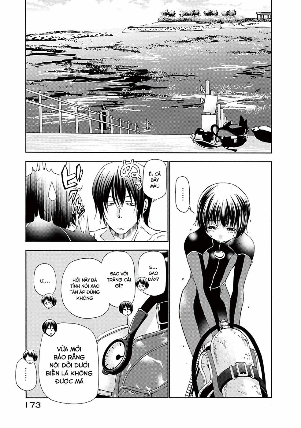 cô gái thích lặn - grand blue chapter 17 38