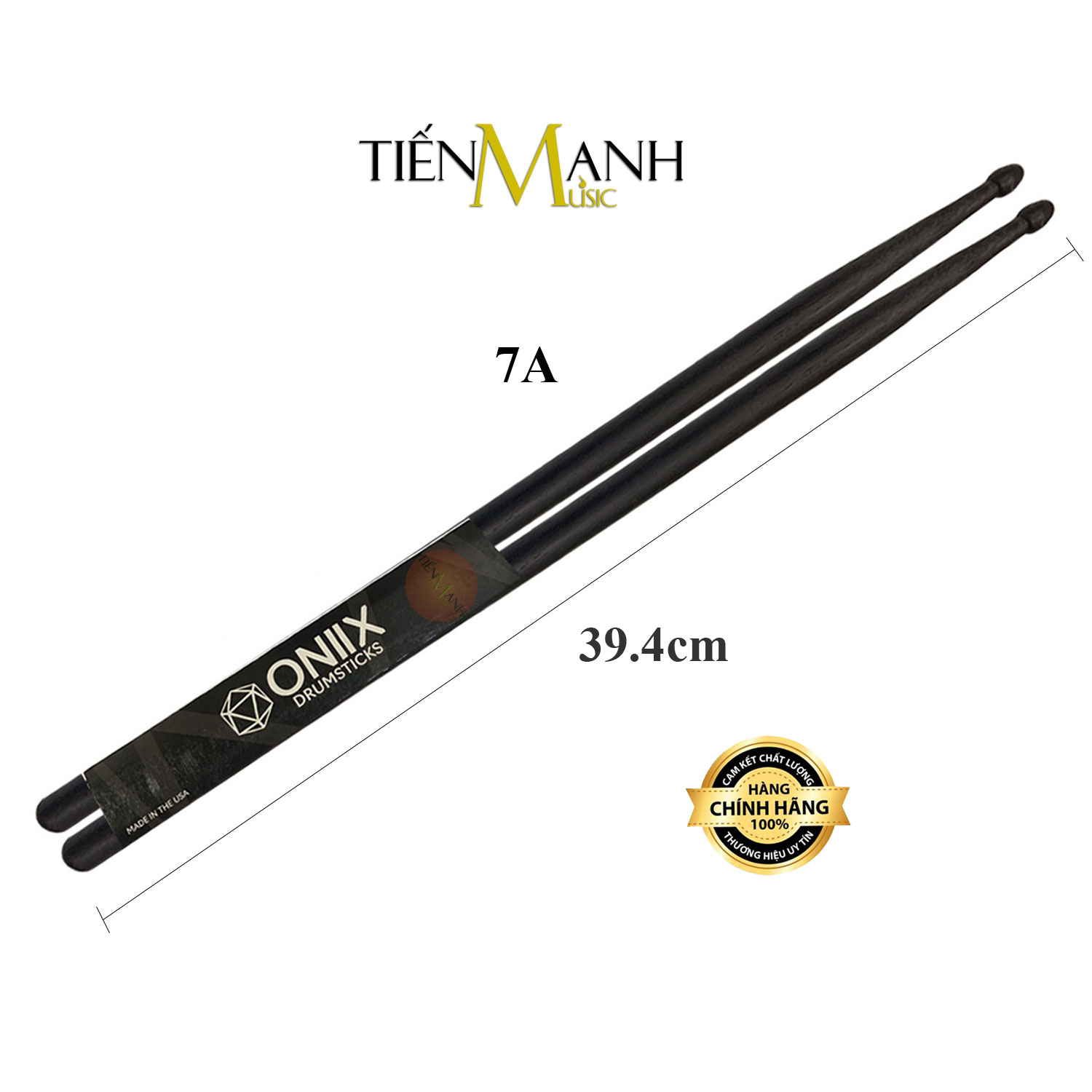 Dùi Trống Zildjian ONIIX 5A, X5A, 7A - American Hickory Wood Tip Drumsticks Made In USA Hàng Chính Hãng - Kèm Móng Gẩy DreamMaker