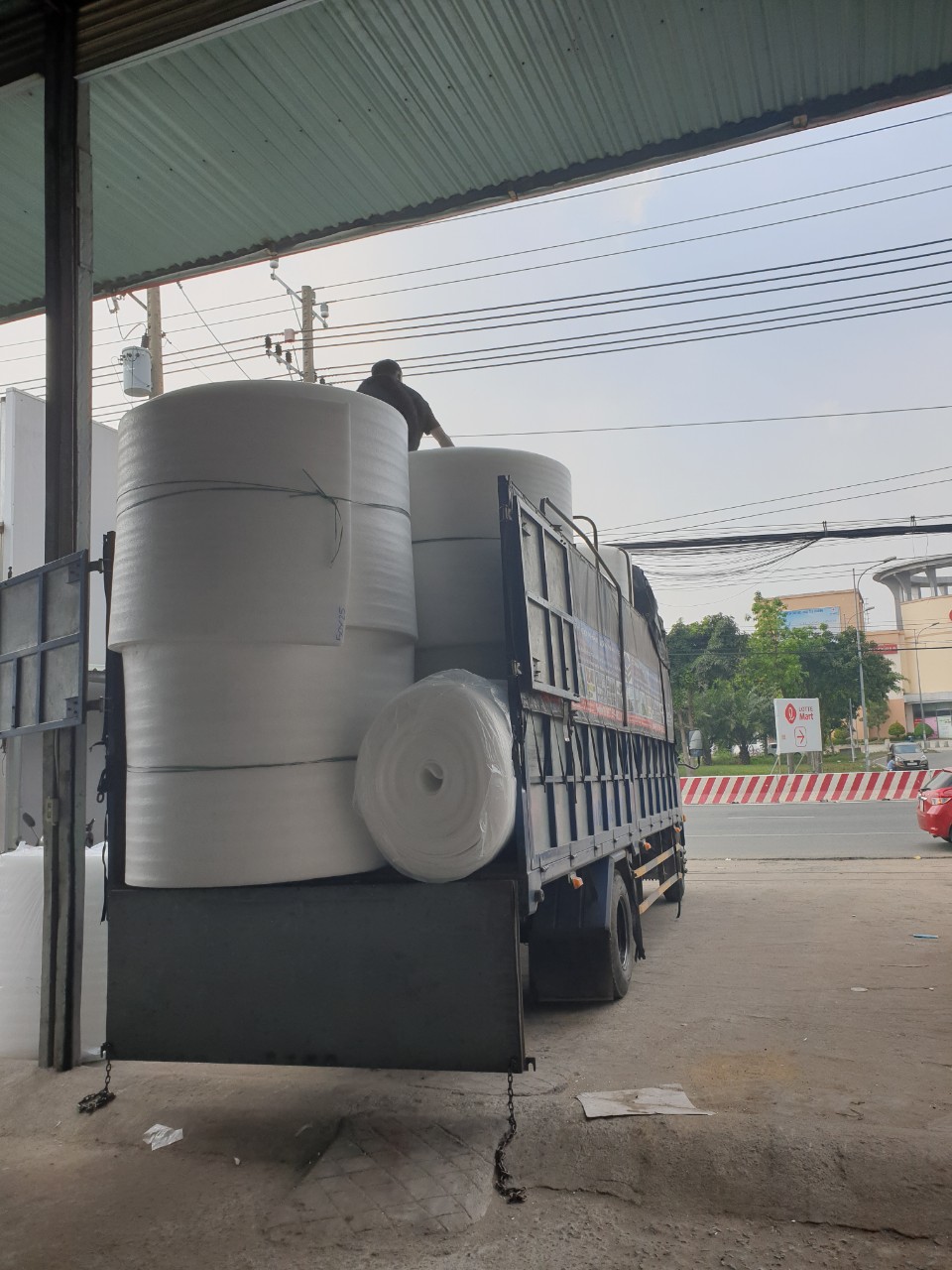 Xốp hơi gói hàng gia dụng