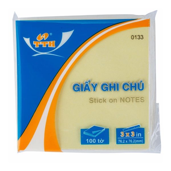 Giấy Note TTH 0133 (100 Tờ)