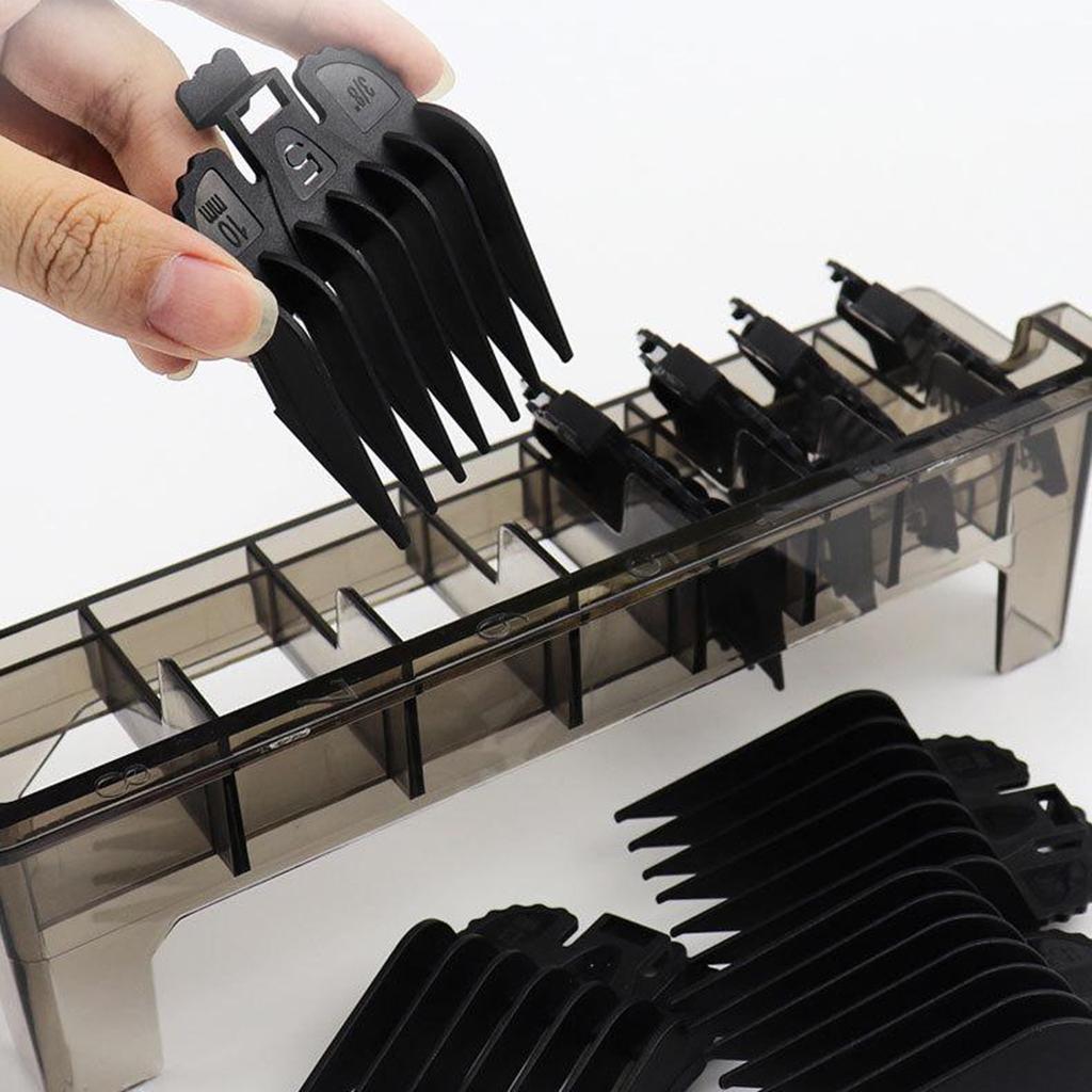 Rectangular Storage Rack Organizer for Guide - Clear Black