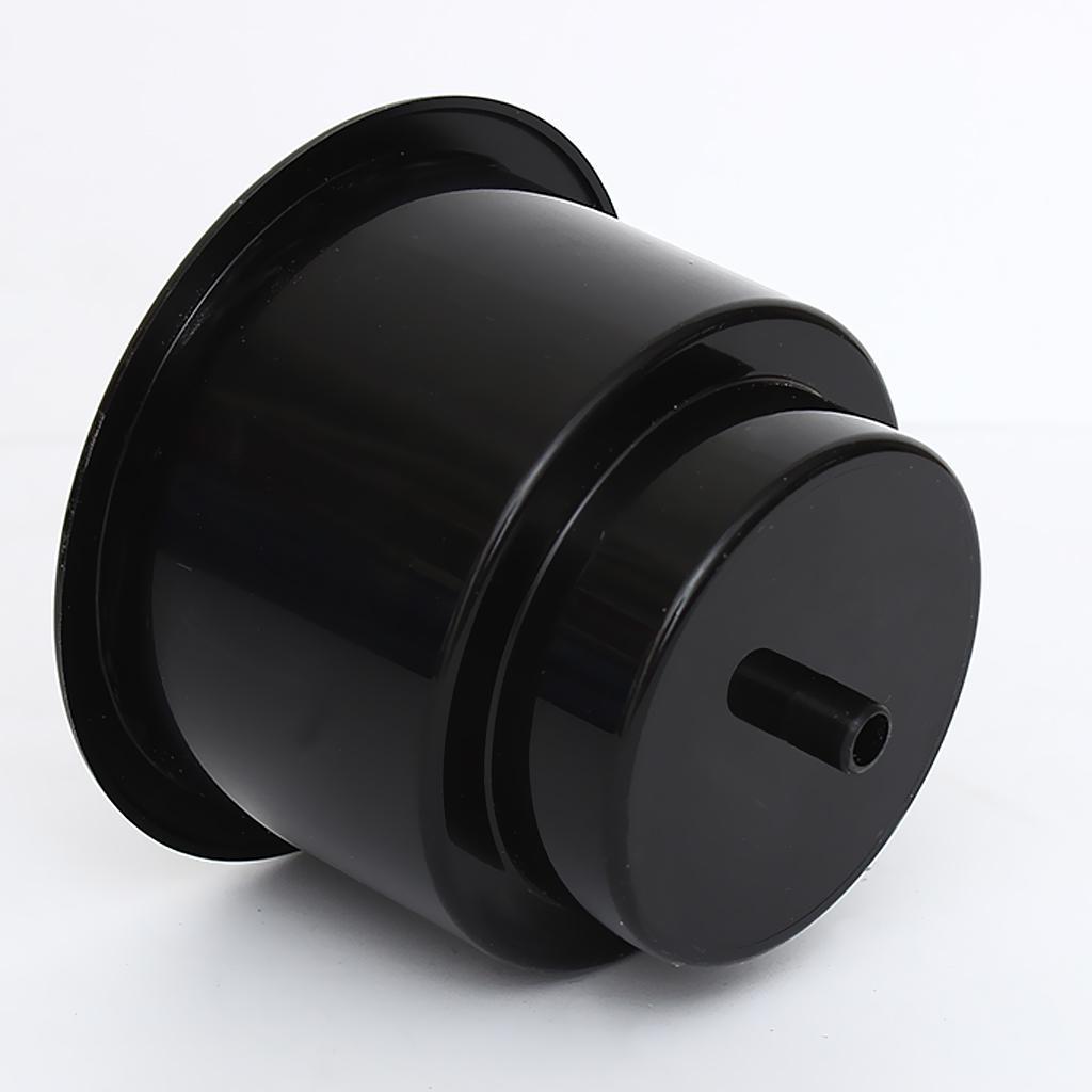 Black Center Hole Cup Drink Holder Insert Boat RV Car Easy Install