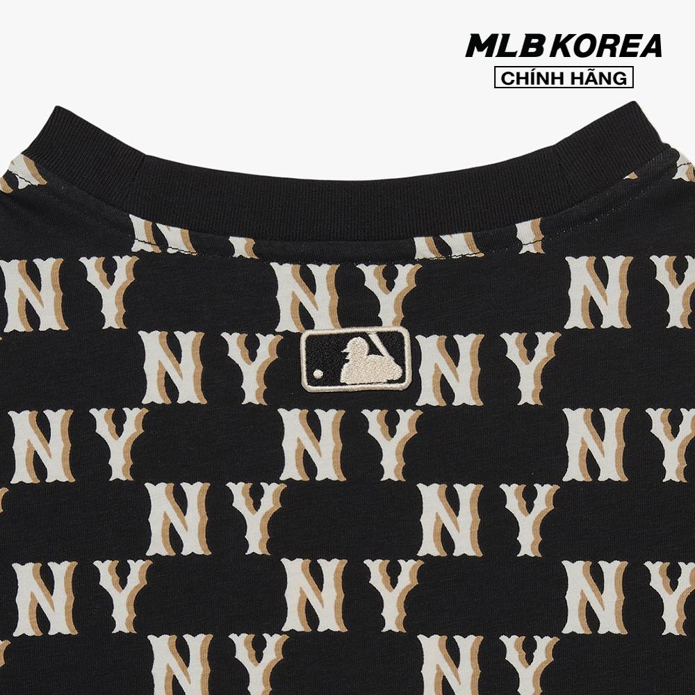 MLB - Đầm mini cổ tròn tay ngắn Classic Monogram Ops 3FOPM0133-50BKS