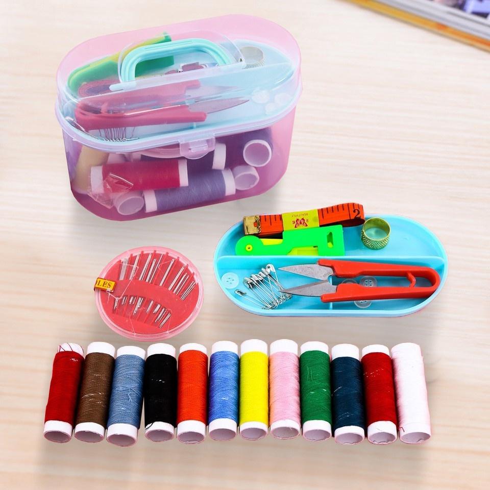 Dụng cụ may vá gia đình chuyên nghiệp - Hộp kim chỉ đa năng 55 món hộp lớn No.100744