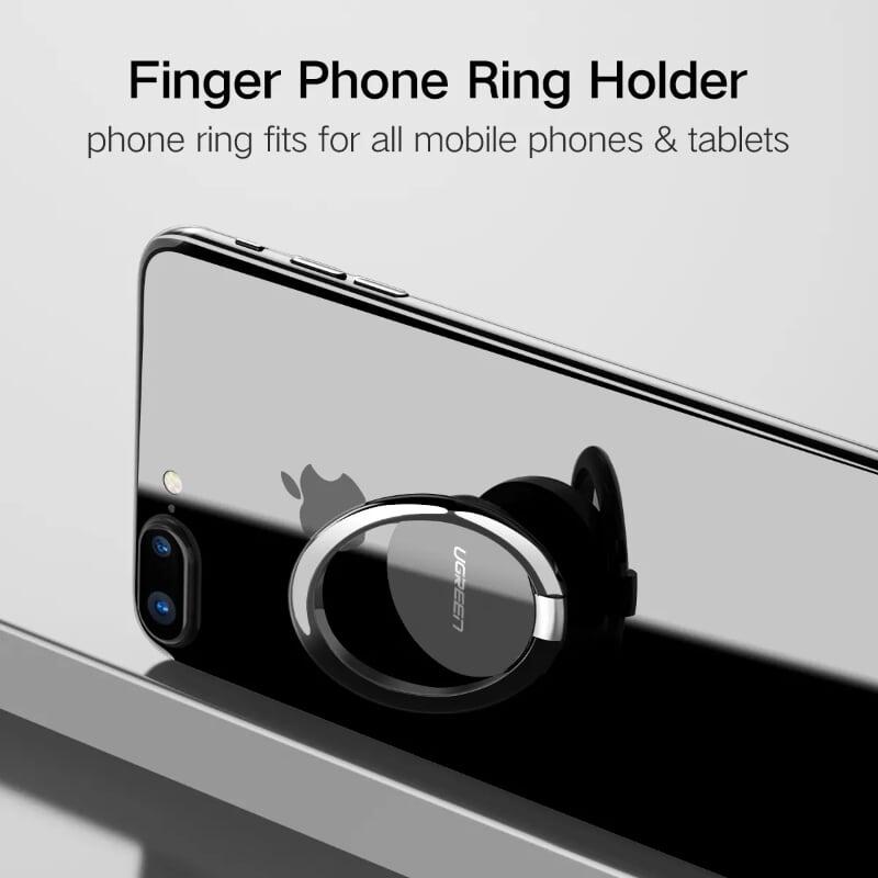 Ugreen UG50359LP133TK Màu Bạc Giá đỡ ngón tay cho điện thoại + máy tính bảng - HÀNG CHÍNH HÃNG