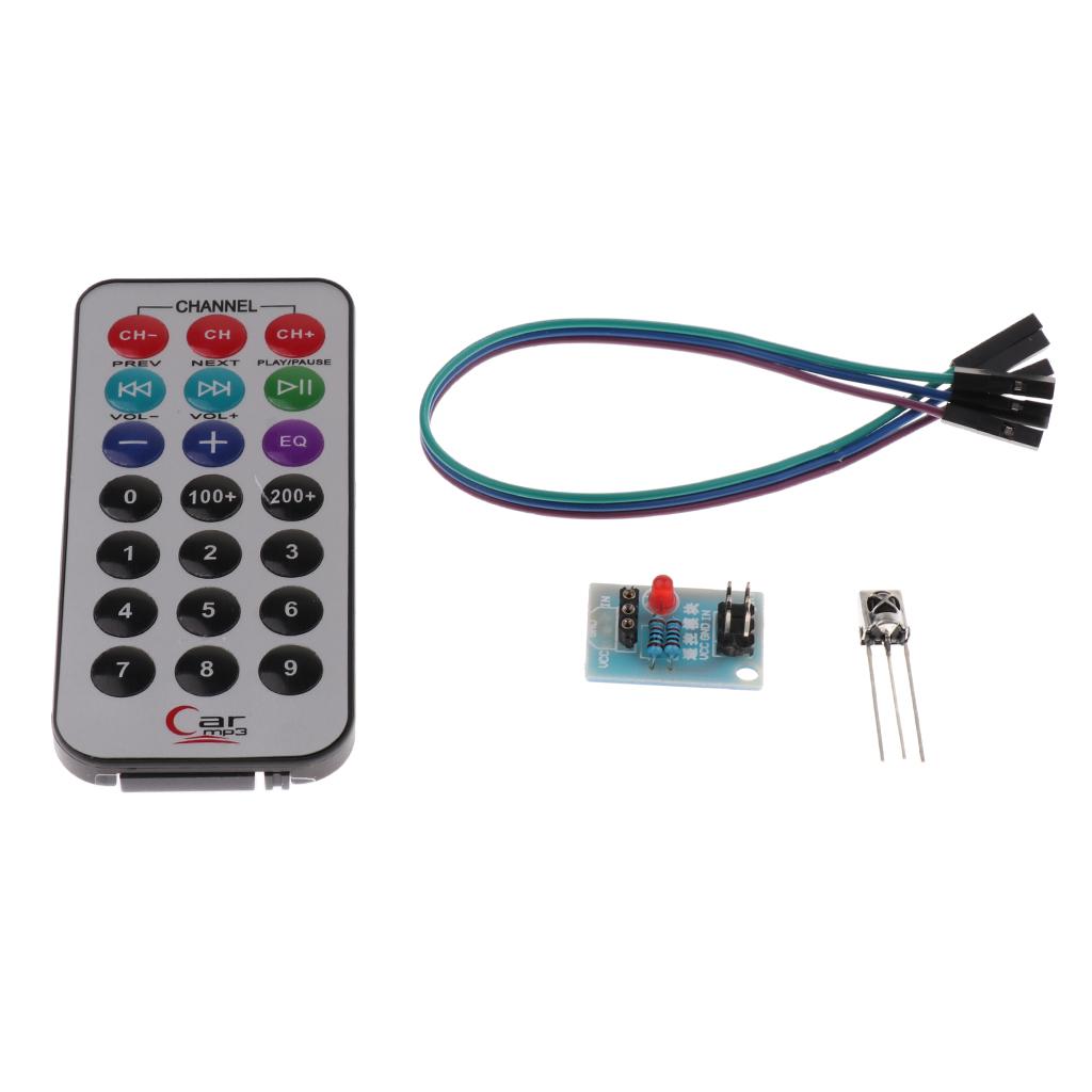 HX1838 VS1838 Infrared IR Wireless Remote Control Sensor Module Kits for DIY