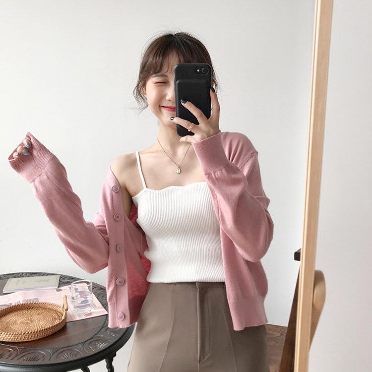 MS428 Áo 2 dây lượn sóng Quảng Châu