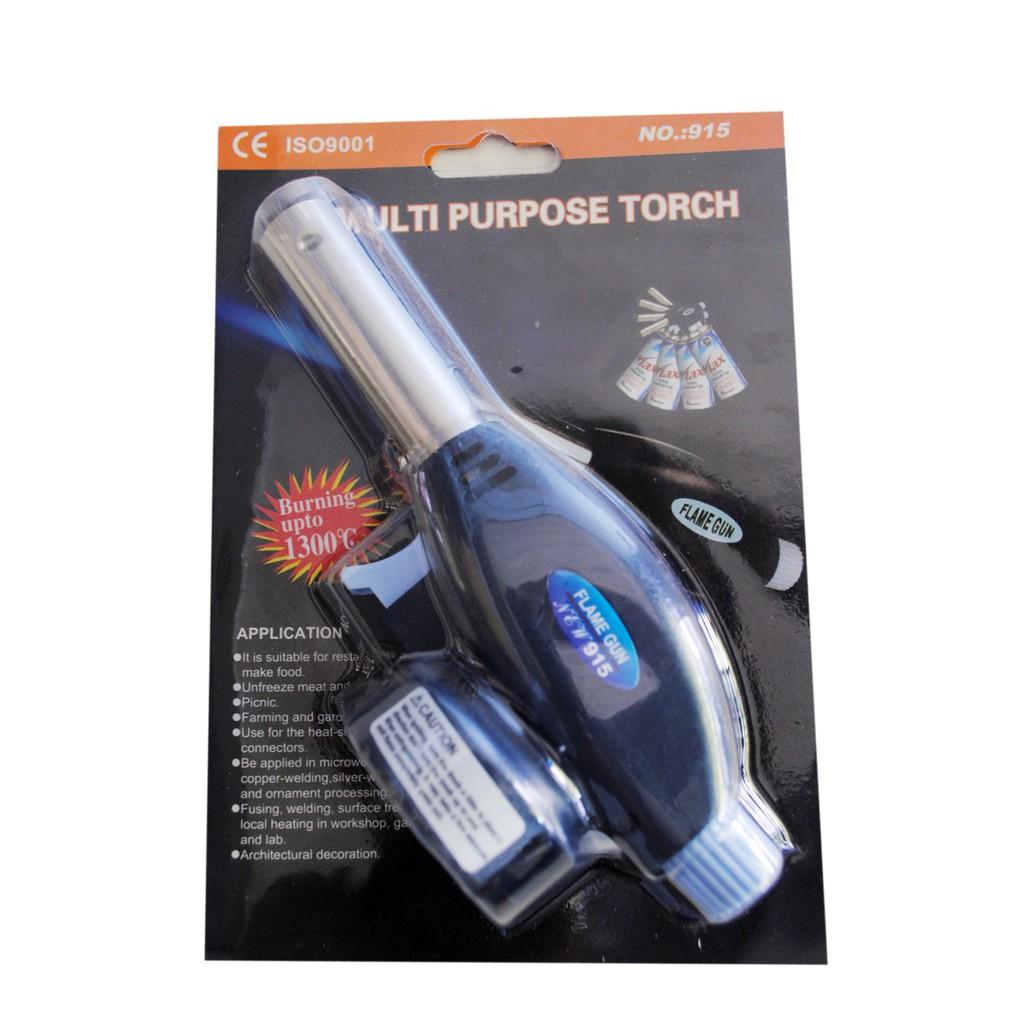 Đèn khò FLAME GUN NEW - 915,đầu khò ga mini tự động mồi -khò ga béo