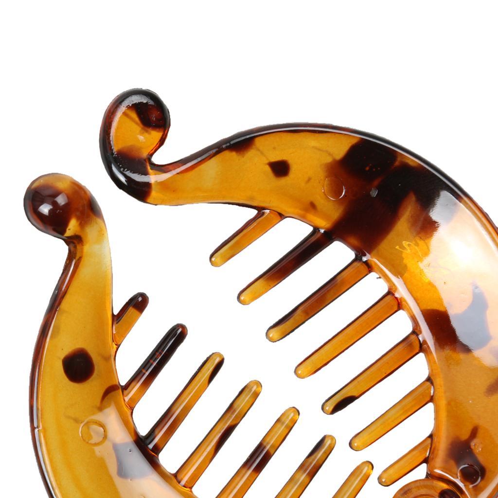 4 Pieces Fish Hair Clip Womens Hair Barrette Comb Slide Hair Grip