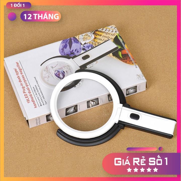 Kính Lúp Cầm Tay Kiêm Để Bàn 3B-1D  - PHÓNG ĐẠI 1.8X - 5X