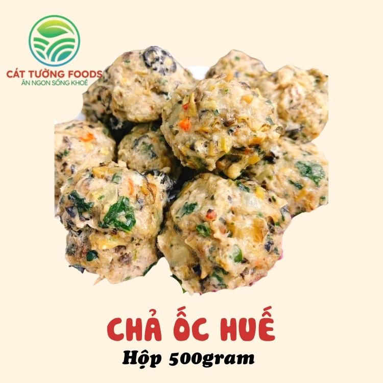 CHẢ ỐC HUẾ NGUYÊN VỊ 500 GRAM