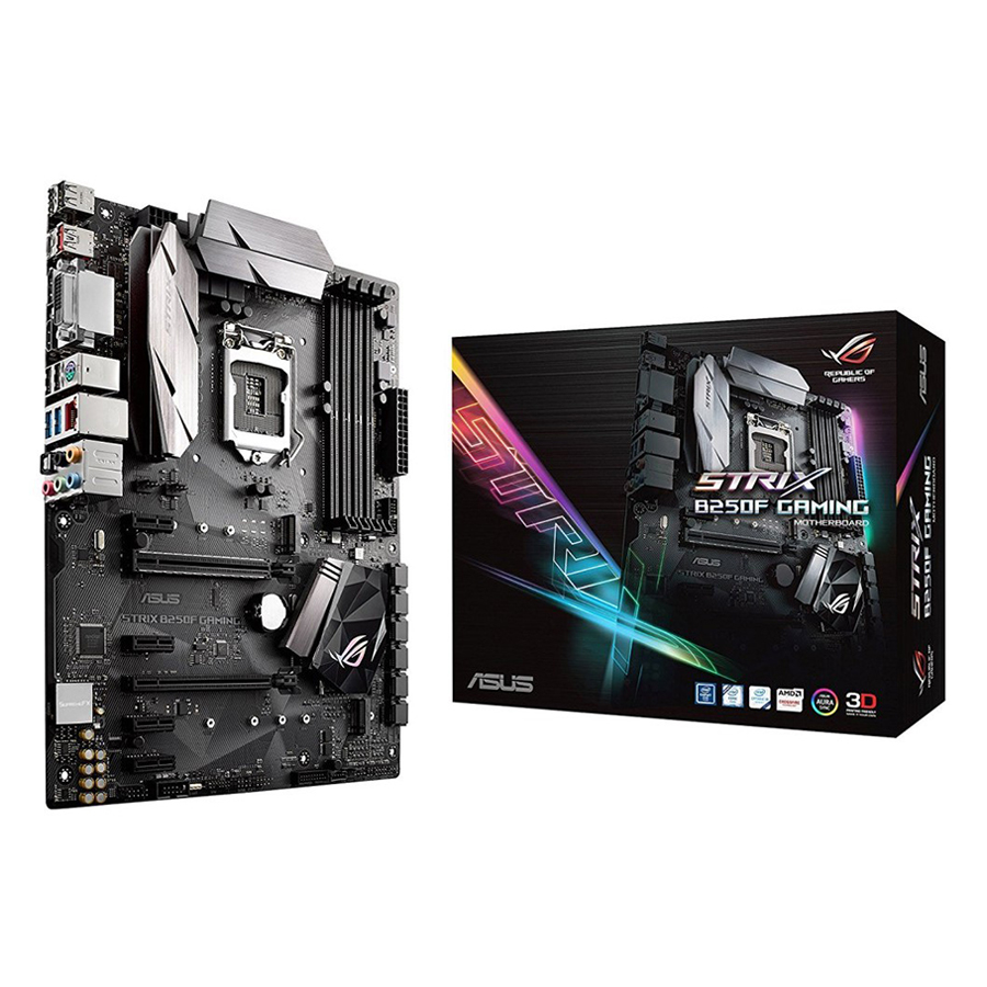 Bo Mạch Chủ Mainboard ASUS STRIX B250F GAMING (SK1151)  - Hàng Chính Hãng