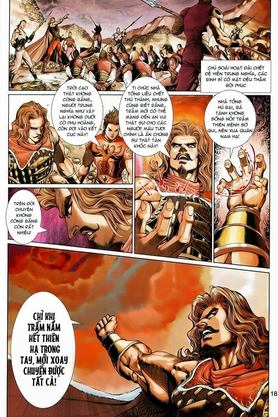 thần binh tiền truyện 1 - đỉnh phong tuyệt chiến chapter 1 16