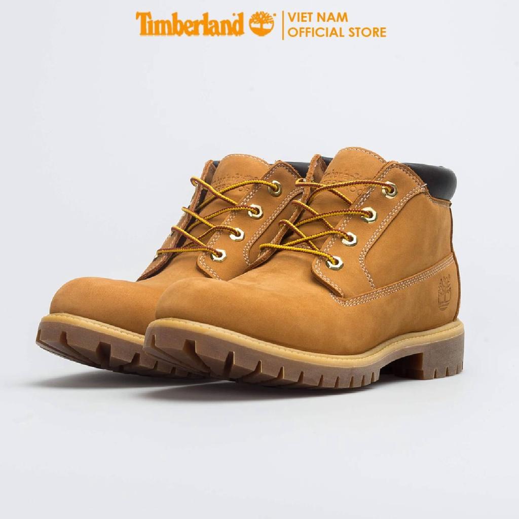 Giày Cổ Cao Nam Timberland Waterproof Chukka Màu Bò TB02306124