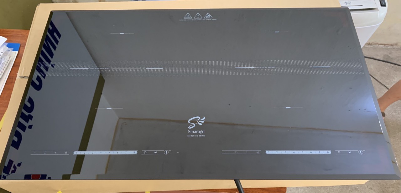 Bếp từ đôi Smaragd SI2-66RW Hàng chính hãng