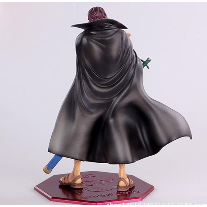 Mô hình Figure One Piece Tứ hoàng Shanks tóc đỏ 3 đầu 25cm