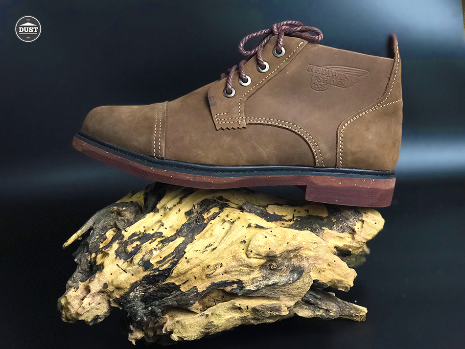 Giày nam da bò sáp ngựa điên caoc ổ redwing desert boots