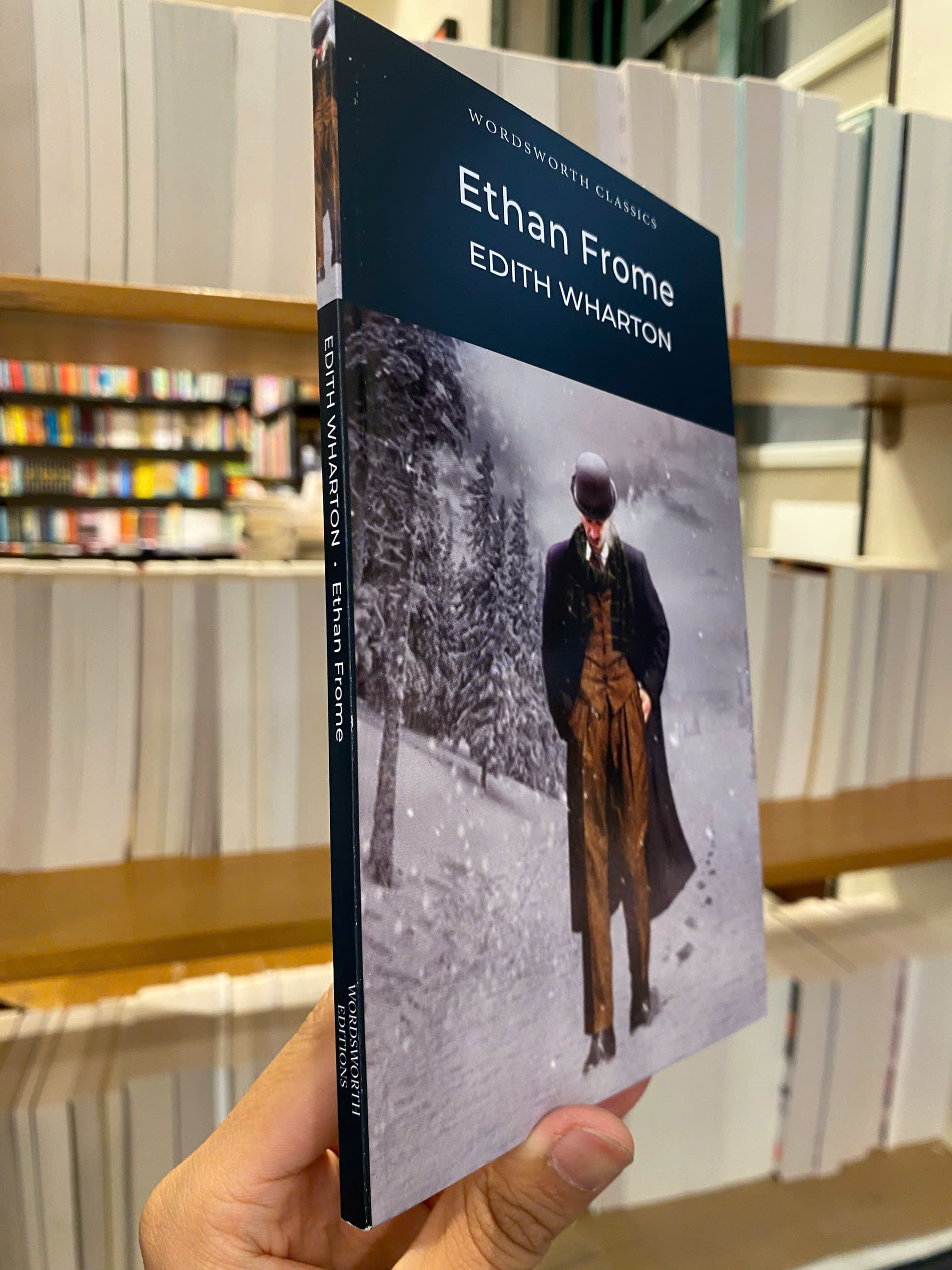 Sách - Ethan Frome by Edith Wharton | Classic Novel / Ngoại văn Kinh điển Nhập khẩu