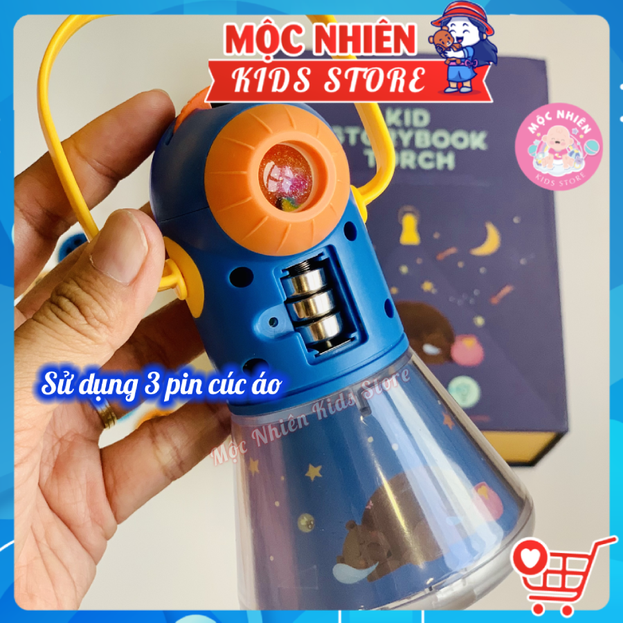 Đồ Chơi Đèn Pin Kể Chuyện Mideer Phiên Bản 12 Truyện - Mideer StoryBook Torch (có bản dịch tiếng Việt)