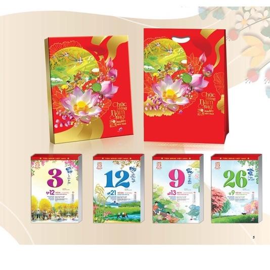 Lịch Bloc 2023 An Hảo Kích cỡ 29x41cm Bloc Siêu Cực Đại - RẠNG RỠ VIỆT NAM 2023