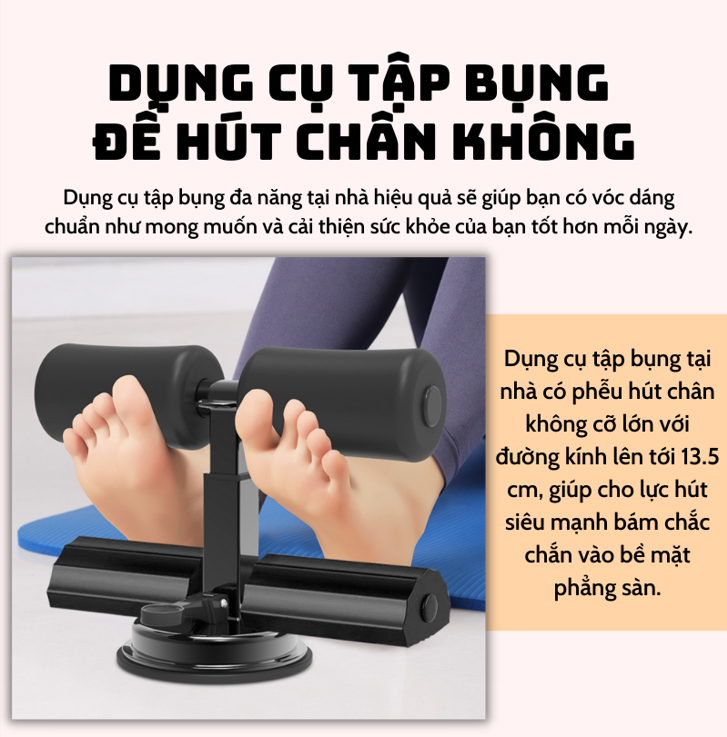 Dụng Cụ Tập Bụng Tại Nhà Đế Hút Chân Không Hiệu Quả Cao Giúp Eo Thon, Dáng Gọn, Nâng Cơ, Giảm Mỡ Chính Hãng miDoctor (giao màu ngẫu nhiên) Unisex