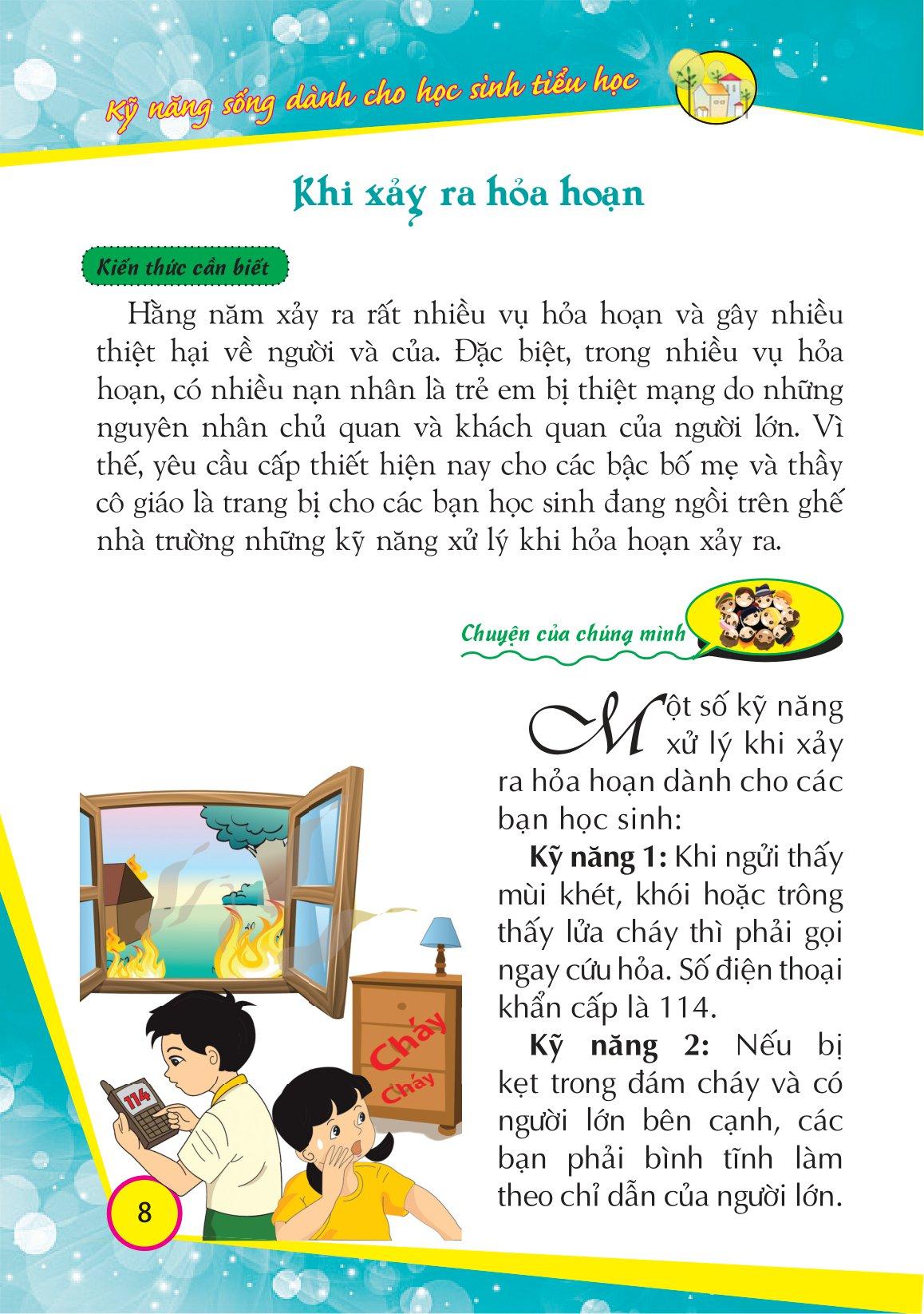 Kỹ Năng Sống Dành Cho Học Sinh Tiểu Học - 50 Điều Cần Thiết Cho Học Sinh Tiểu Học ( Tập 4 )