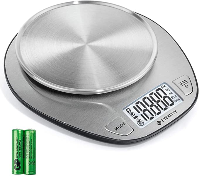 Cân Điện Tử Nhà Bếp ETEKCITY EK4352H, Cân Tiểu Ly Làm Bánh, Nhập Đức, BH 12 Tháng