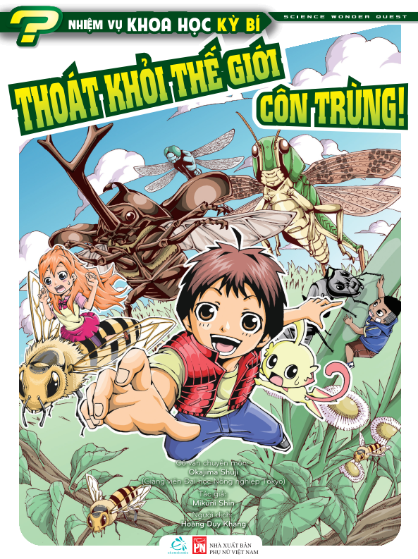 Sách Tranh Manga Nhiệm Vụ Khoa Học Kỳ Bí Tự Chọn Tập - Nhiệm Vụ Khoa Học Kỳ Bí Tập 1 Thoát Khỏi Thế Giới Côn Trùng