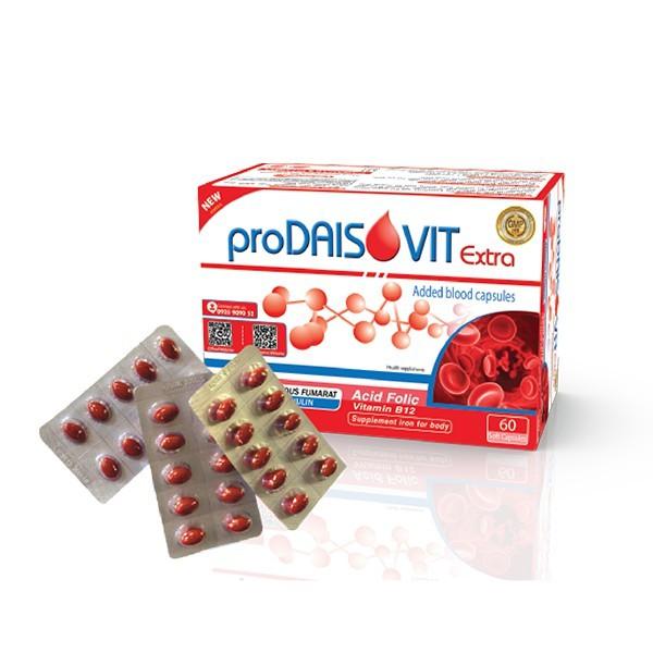 [MUA 4 TẶNG 1] TPBVSK ProDaisovit Extra hộp 60 viên