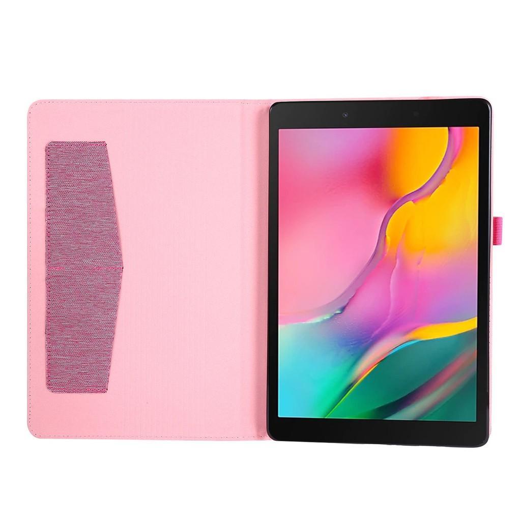 Dành cho Samsung Galaxy Tab A7 2020 Sm-T500/T505 10.4 inch Bao da máy tính bảng denim kiêm giá đỡ cho