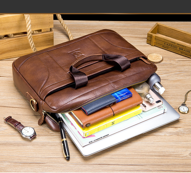 Cặp công sở đa năng DA BÒ THẬT - BEE GEE CCS5524