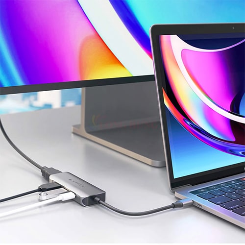 Cổng chuyển đổi HyperDrive 4-in-1 USB-C Hub HD41 - Hàng chính hãng