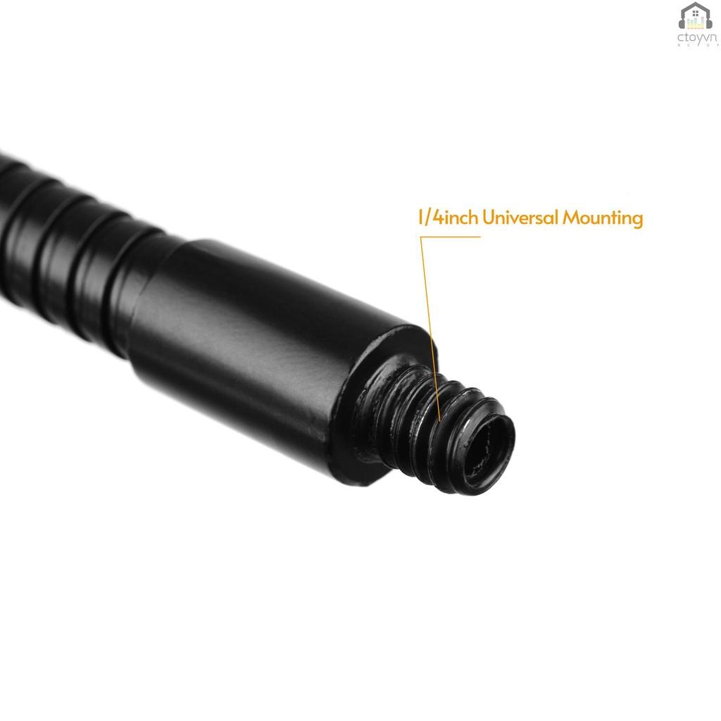 Giá đỡ cho điện thoại có thể gập lại với vòng đèn LED 1/4 cho điện thoại iPhone Android