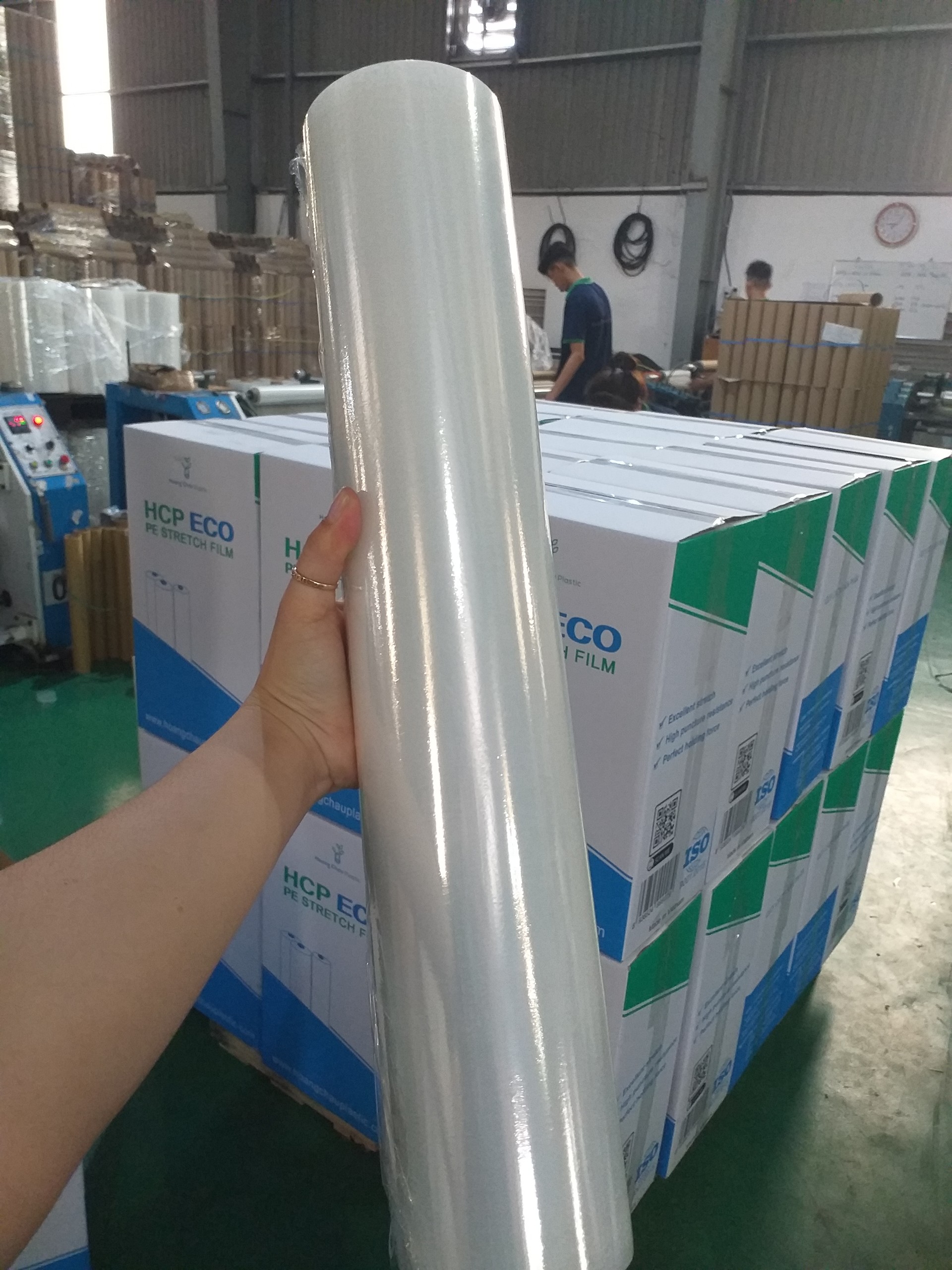 MÀNG PE QUẤN TAY- HCP ECO PE STRETCH FILM