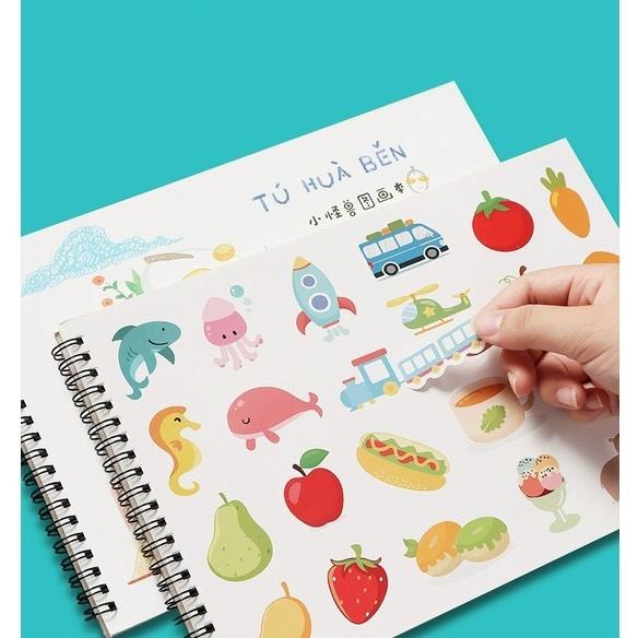 Sổ Vẽ Ký Họa / Phác Họa Gáy Lò Xo A4 50 tờ định lượng 160gsm - Sketchbook A4