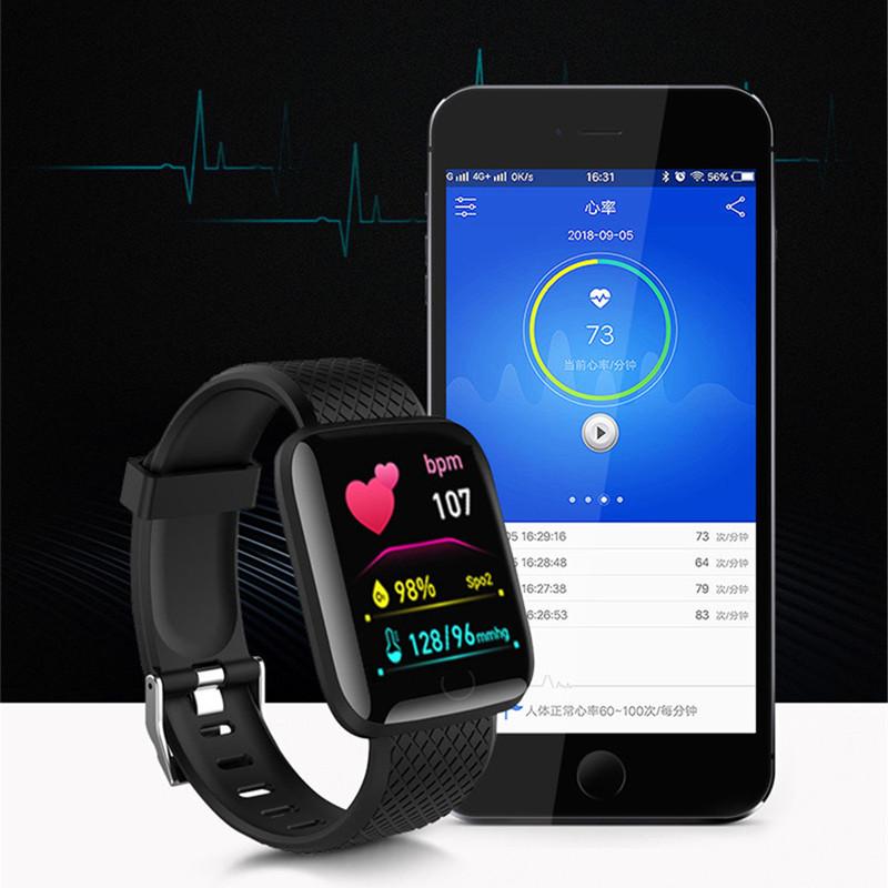 Đối với Xiaomi Bluetooth Smartwatch Đàn ông Phụ nữ Huyết áp Nhịp tim Monitor Thể thao Smartwatch Tracker Nhắc nhở Giám sát giấc ngủ