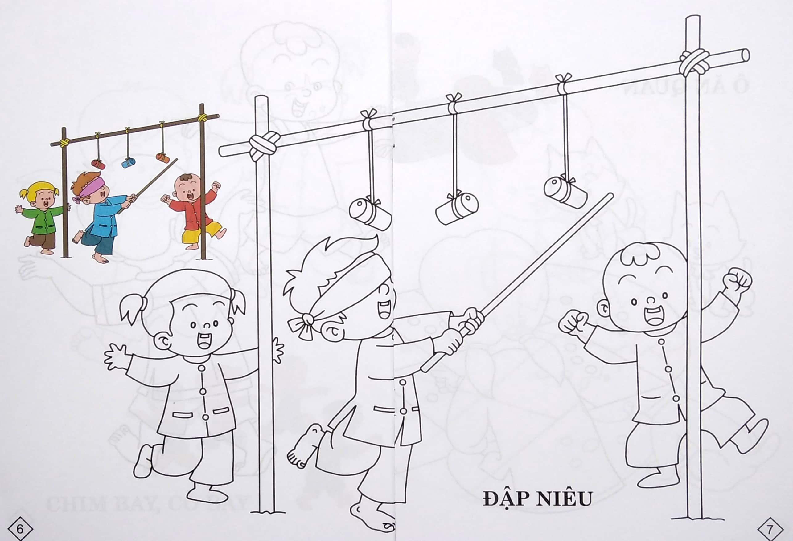 Bé Tô Màu Trò Chơi Dân Gian - Tập 6