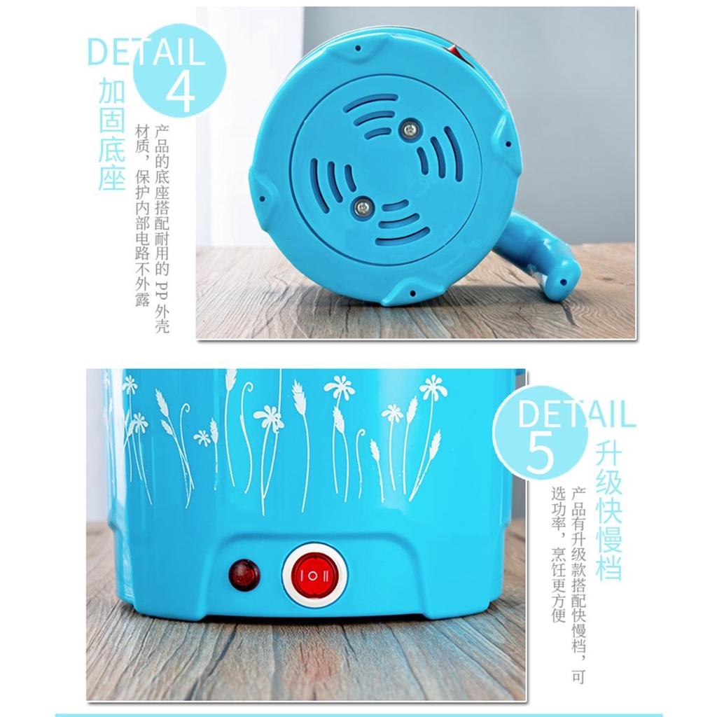 Nồi lẩu điện mini Ca nấu mỳ 1 tầng 18cm mã 15002