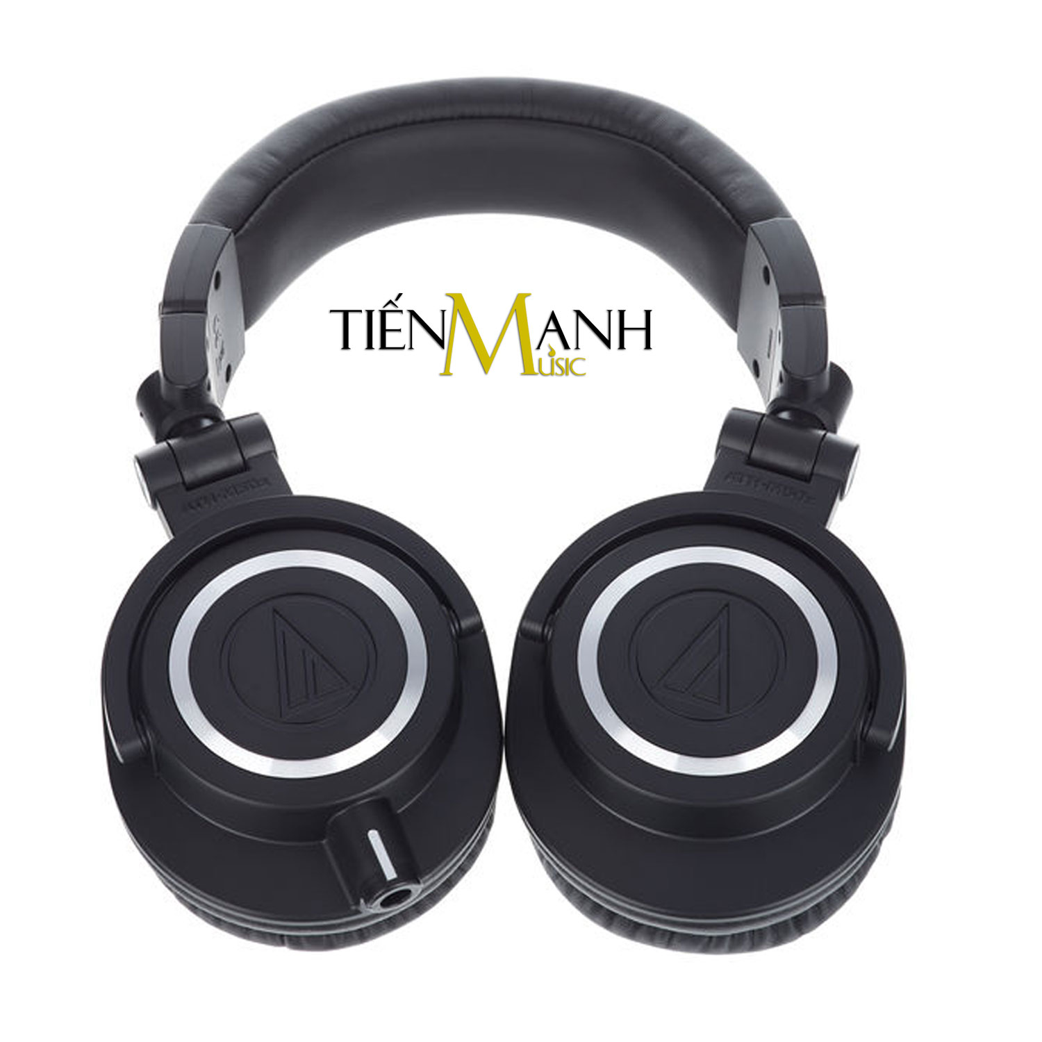 [Màu Đen] Tai Nghe Kiểm Âm Audio Technica M50X - Studio Monitor Headphones Professional ATH-M50X ATHM50X Hàng Chính Hãng - Kèm Móng Gẩy DreamMaker