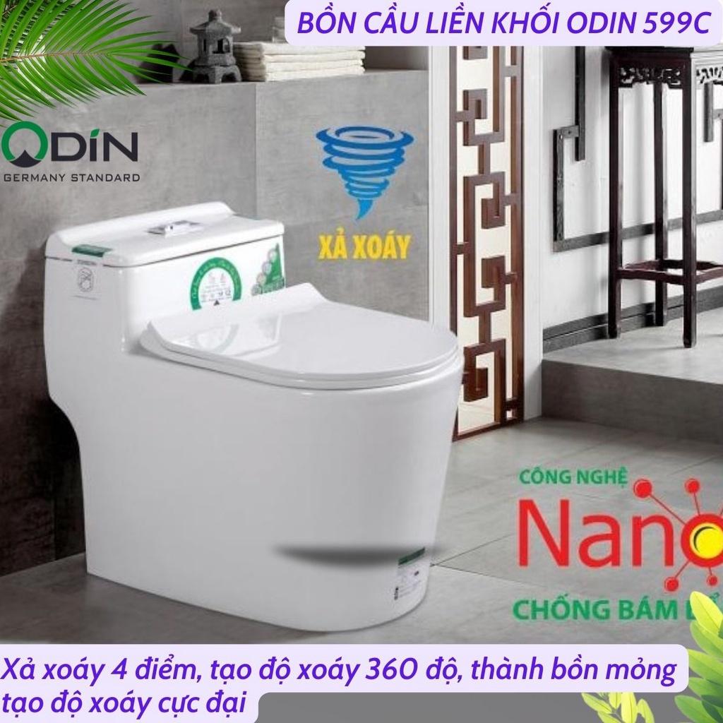 BỒN CẦU LIỀN KHỐI CAO CẤP ODIN 599C