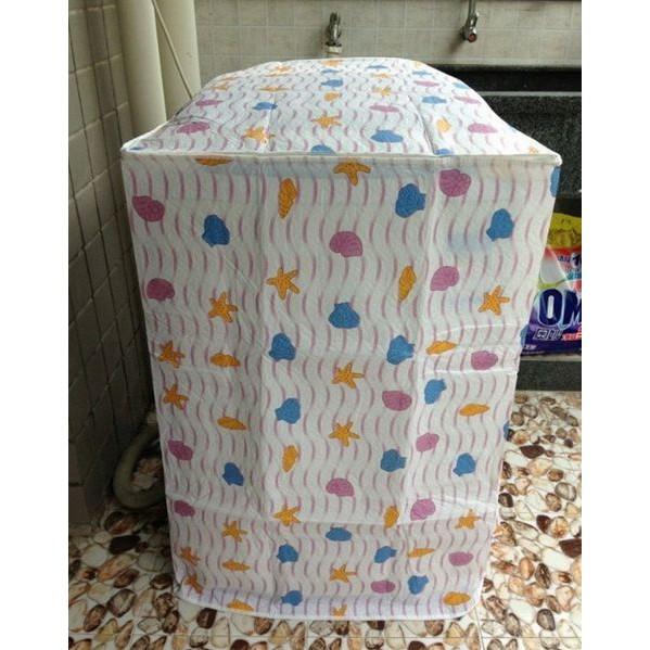 Bạt phủ máy giặt vải nhựa dày 2 lớp cho máy từ 6 đến 10 kg