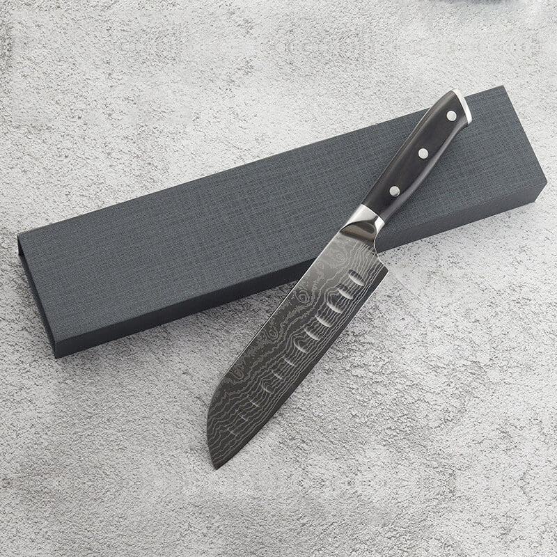 DAO BẾP NHẬT SANTOKU THÉP CAO CẤP MÃ KDT116