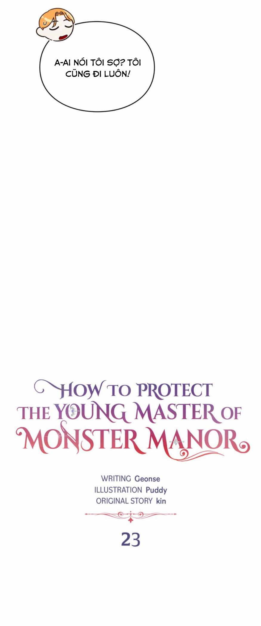 phương pháp bảo vệ anh ấy trong lãnh địa quái vật chapter 23 4