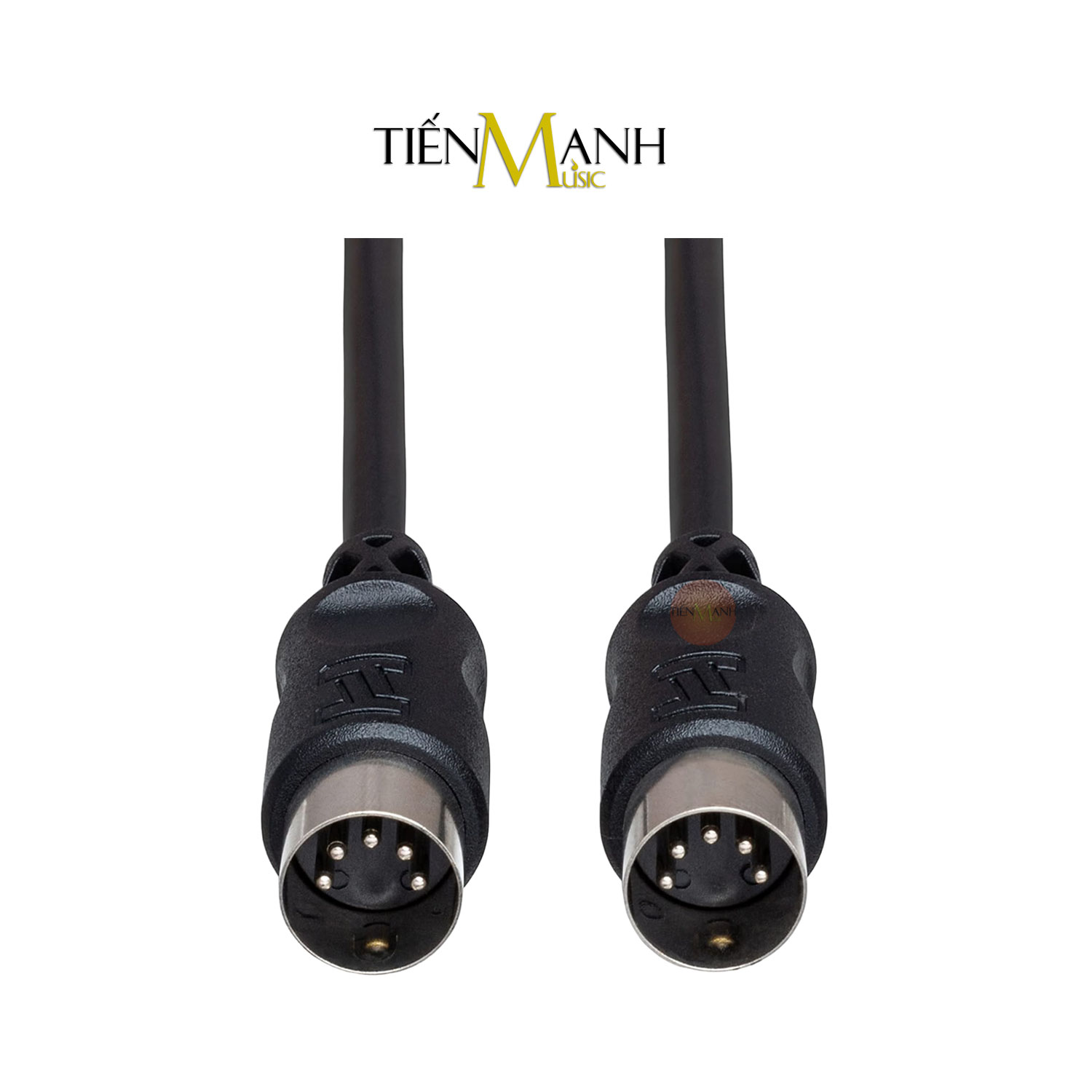 Dây Cáp MIDI Hosa 2 Đầu Cắm Tròn 5 Chân MID-301BK, 303BK, 305BK, 310BK, 315BK, 320BK, 325BK Cho Đàn Piano, Organ, Keyboard Cable 5-Pin DIN Hàng Chính Hãng - Kèm Móng Gẩy DreamMaker