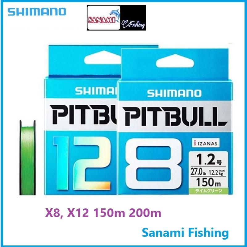 Dây Dù Câu Cá PE Pitbull X12 Siêu Căng, Độ Bền Cao DDC01 - Sanami Fishing