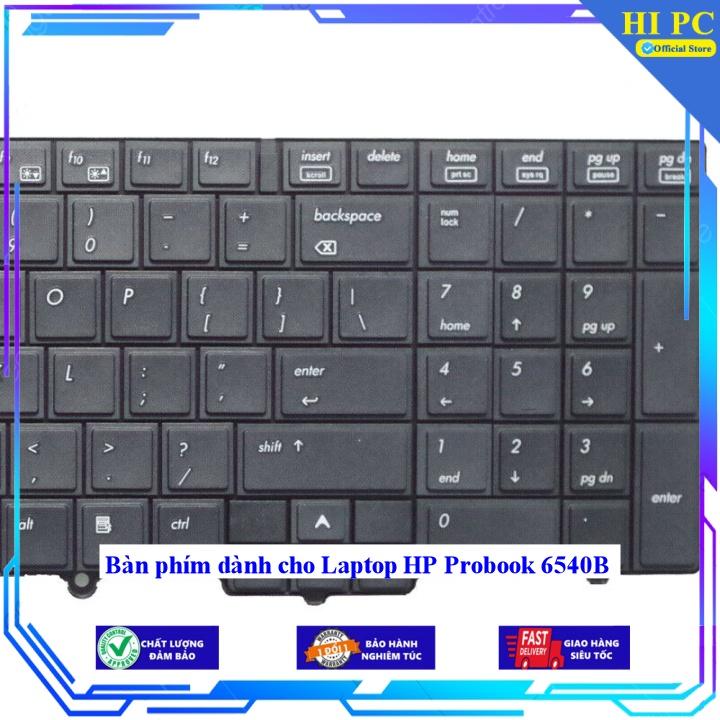 Bàn phím dành cho Laptop HP Probook 6540B - Phím Zin - Hàng Nhập Khẩu