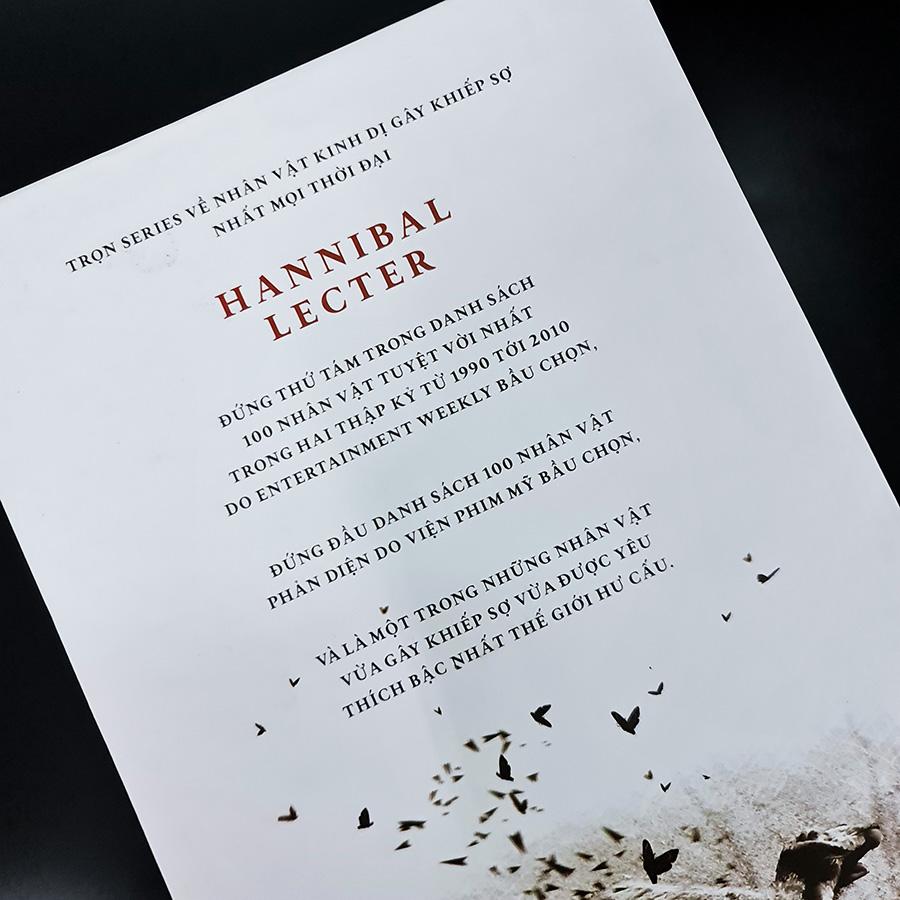 Boxset Thomas Harris – Rồng Đỏ, Sự Im Lặng Của Bầy Cừu, Hannibal, Hannibal Trỗi Dậy